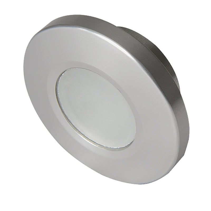 Load image into Gallery viewer, Lumitec Orbit  Flush Mount Down Light  Brushed Finish  4Color WhiteRedBluePurple NonDimming 112500
