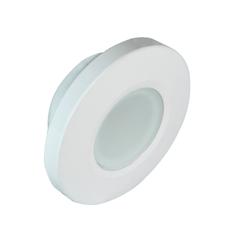 Load image into Gallery viewer, Lumitec Orbit  Flush Mount Down Light  White Finish  4Color BlueRedPurpleWhite Non Dimming 112520
