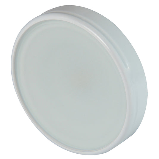 Lumitec Halo  Flush Mount Down Light  White Finish  4Color  WhiteBlueRedPurple NonDimming 112820