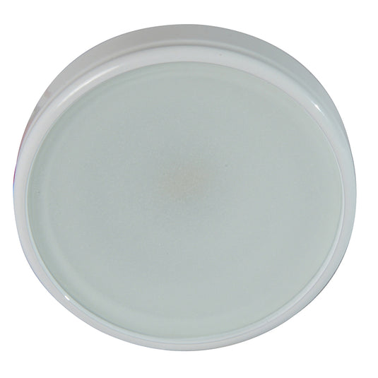 Lumitec Halo  Flush Mount Down Light  White Finish  4Color  WhiteBlueRedPurple NonDimming 112820