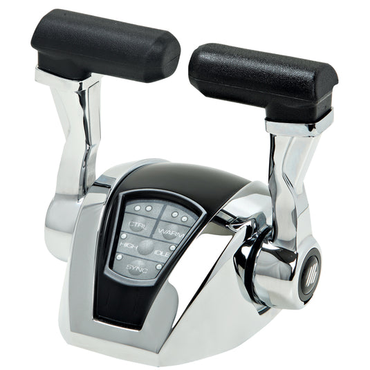 UFlex Power A Mark II Twin Engines Control Head wo Trim 42011T