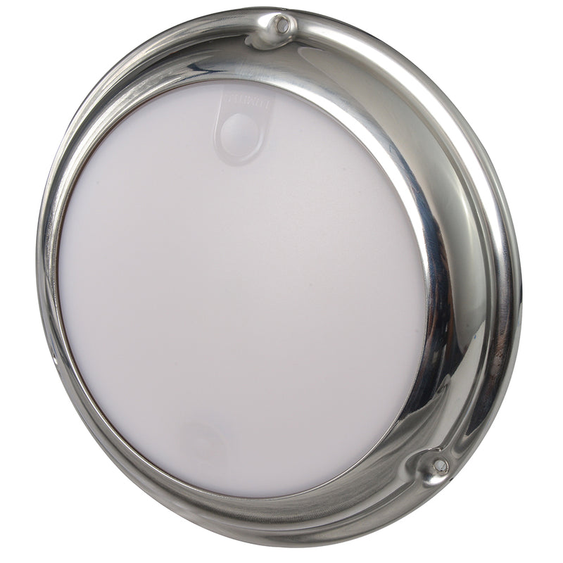 Load image into Gallery viewer, Lumitec TouchDome  Dome Light  Polished SS Finish  2Color WhiteRed Dimming 101098
