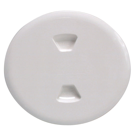 Beckson 5 TwistOut Deck Plate  White DP50W