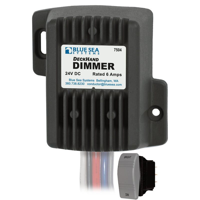 Load image into Gallery viewer, Blue Sea 7504 DeckHand Dimmer  6 Amp24V 7504
