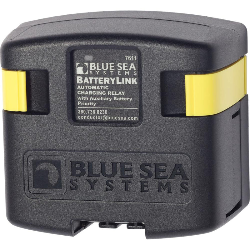 Load image into Gallery viewer, Blue Sea 7611 DC BatteryLink Automatic Charging Relay  120 Amp wAuxiliary Battery Charging 7611
