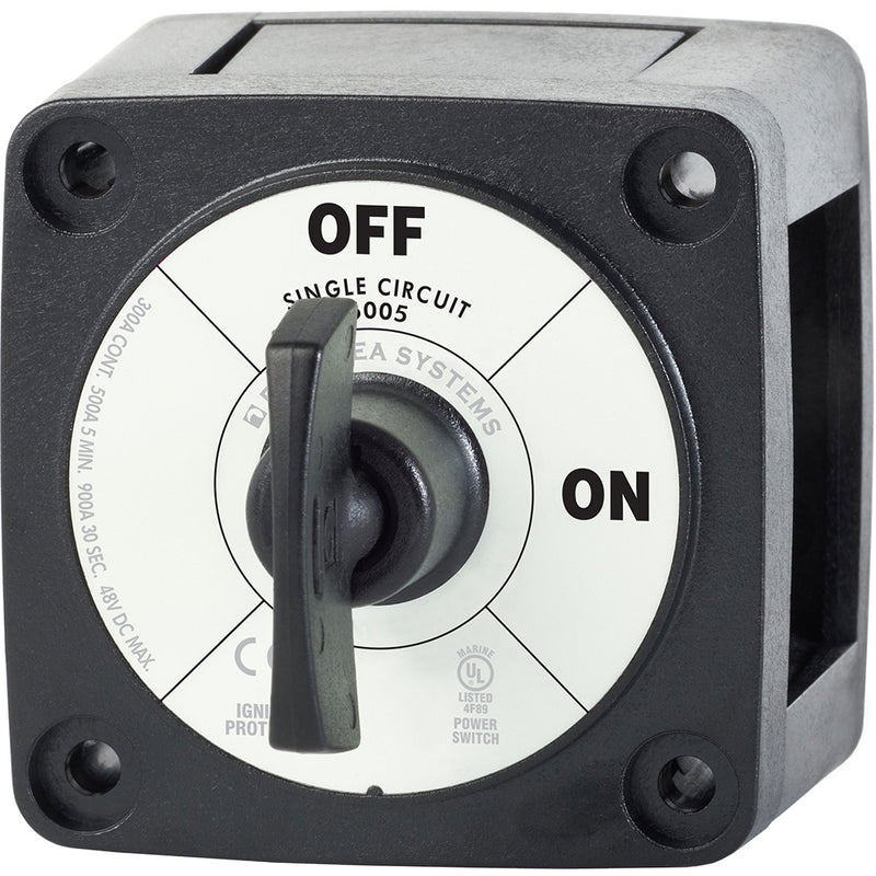Load image into Gallery viewer, Blue Sea 6005200 Battery Switch Single Circuit ONOFF  Black 6005200
