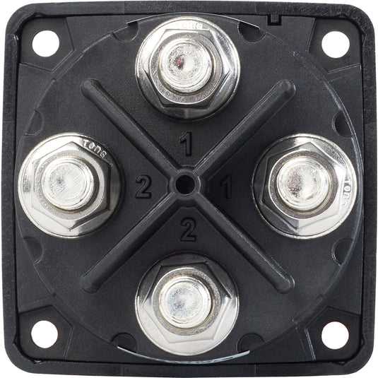 Blue Sea 6010200 Battery Switch Dual Circuit  Black 6010200