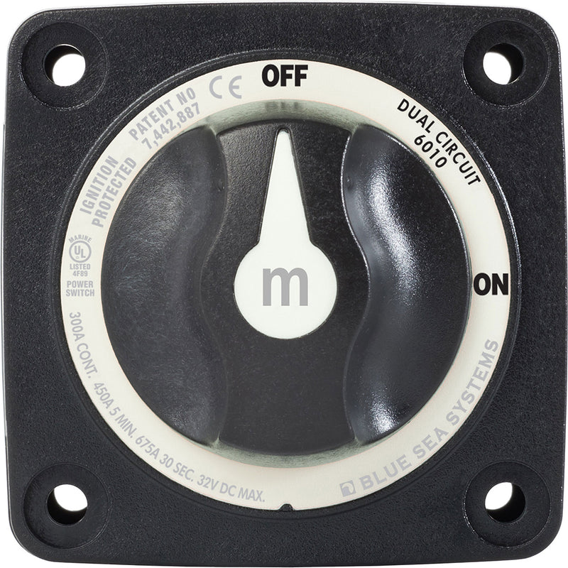 Load image into Gallery viewer, Blue Sea 6010200 Battery Switch Dual Circuit  Black 6010200
