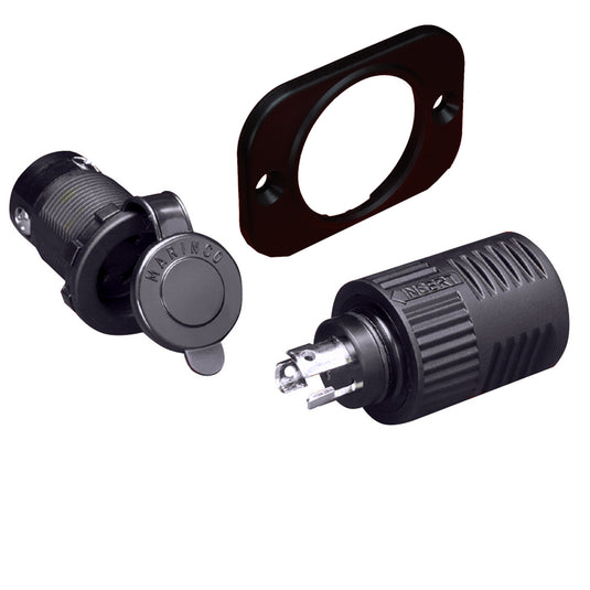 Marinco ConnectPro ChargingTrolling System Receptacle  Plug 12VCP