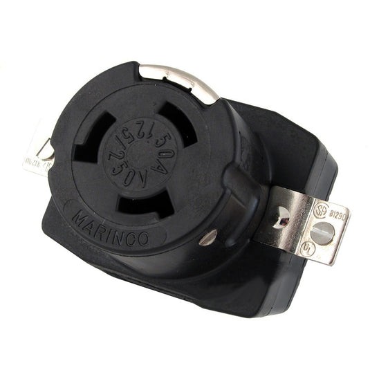 Marinco 6369CR 125250V 50Amp Wire Dockside Receptacle 6369CR