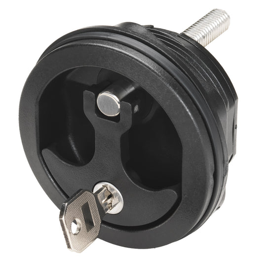 Whitecap Compression Handle  Nylon BlackBlack  Locking 3726BC