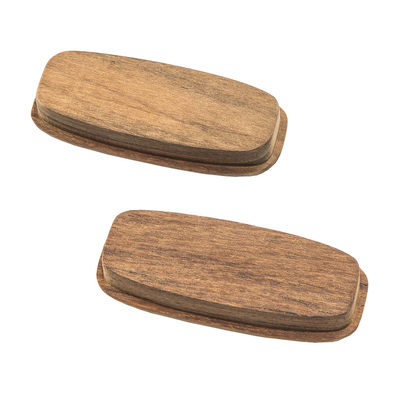 Load image into Gallery viewer, Whitecap Teak Rectangular Drawer Pull  314L  2 Pack 60135A
