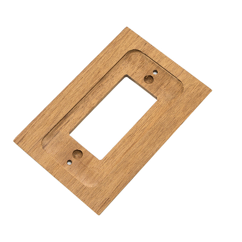 Load image into Gallery viewer, Whitecap Teak Ground Fault Outlet CoverReceptacle Plate 60171
