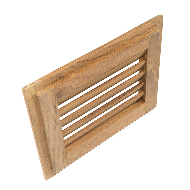 Load image into Gallery viewer, Whitecap Teak Louvered Insert  712 x 918 x 34 60712
