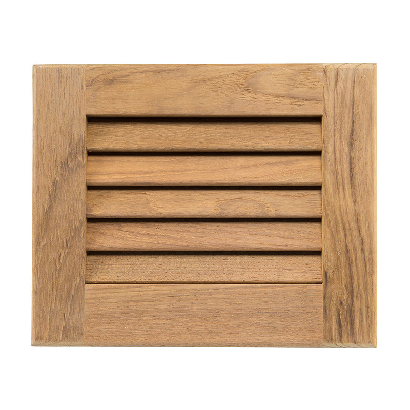 Load image into Gallery viewer, Whitecap Teak Louvered Insert  712 x 918 x 34 60712
