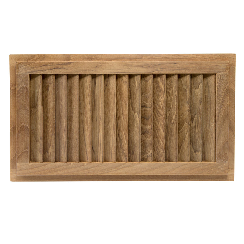 Load image into Gallery viewer, Whitecap Teak Louvered Insert  16 x 918 x 34 60710
