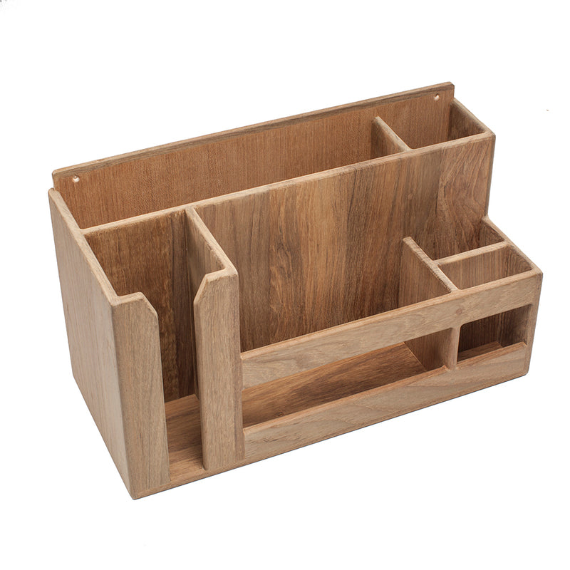 Load image into Gallery viewer, Whitecap Teak DishCupUtensil Holder 62404
