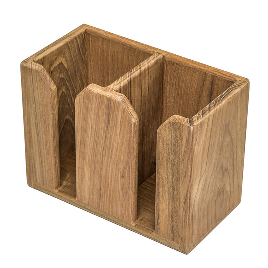 Whitecap Teak TwoBottle Rack 62620