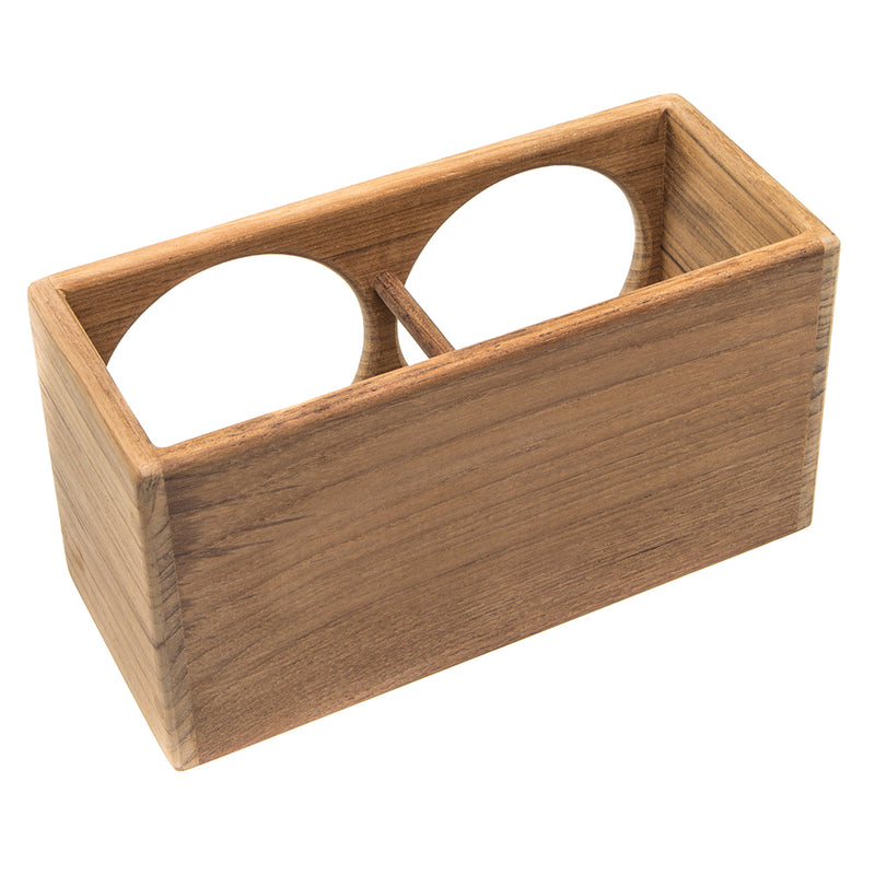 Load image into Gallery viewer, Whitecap Teak Two Insulated Drink Rack 62612
