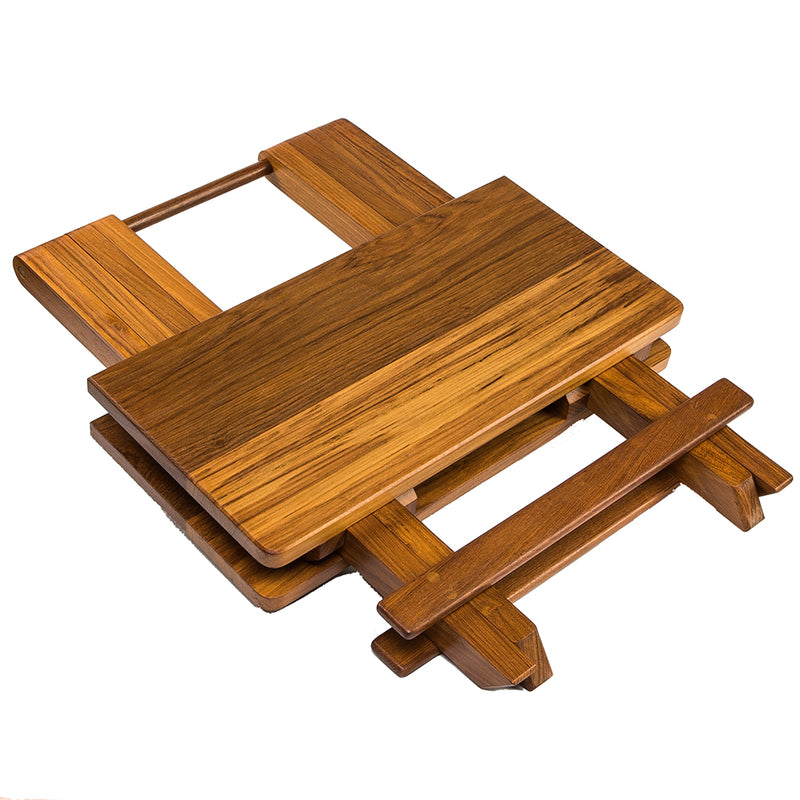 Load image into Gallery viewer, Whitecap Teak Solid Top Fold Away Table 60031
