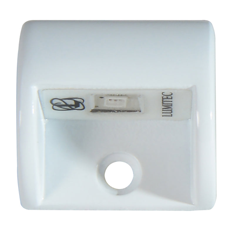 Load image into Gallery viewer, Lumitec Andros  Courtesy Light  White Powder Coat Finish  Warm White NonDimming 101224
