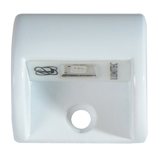 Lumitec Andros  Courtesy Light  White Powder Coat Finish  Warm White NonDimming 101224