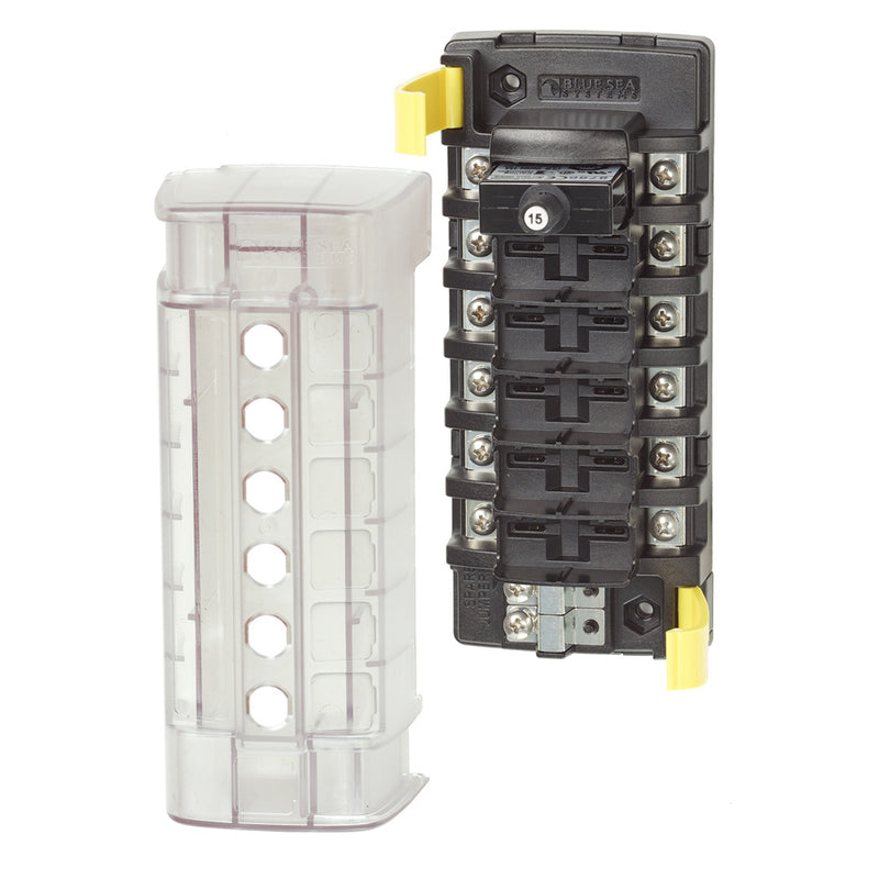 Load image into Gallery viewer, Blue Sea 5050 ST CLB Circuit Breaker Block  6 Position 5050
