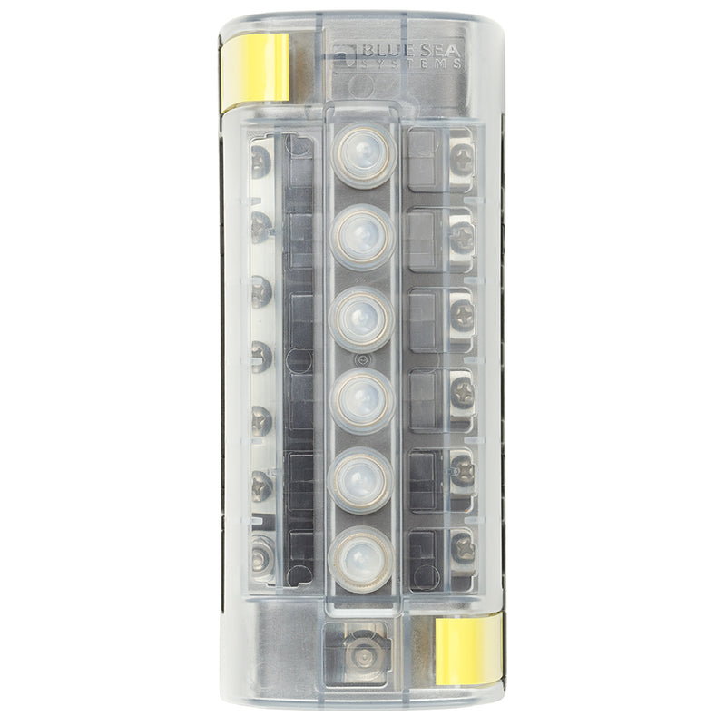 Load image into Gallery viewer, Blue Sea 5052 ST CLB Circuit Breaker Block  6 Position wNegative Bus 5052
