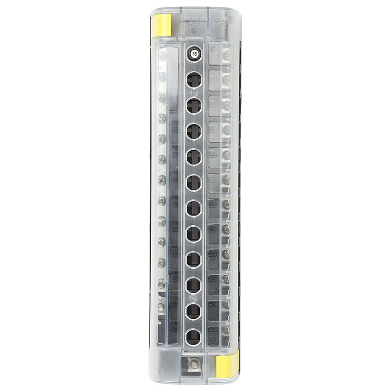 Load image into Gallery viewer, Blue Sea 5054 ST CLB Circuit Breaker Block  12 Position wNegative Bus 5054
