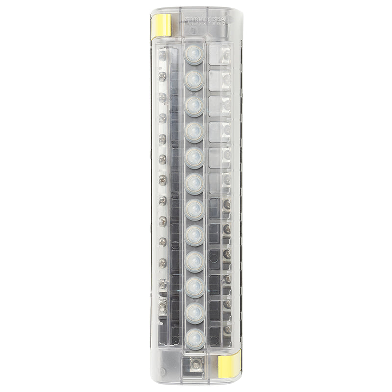 Load image into Gallery viewer, Blue Sea 5054 ST CLB Circuit Breaker Block  12 Position wNegative Bus 5054
