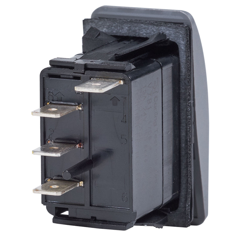 Load image into Gallery viewer, Blue Sea 7943 Contura II Switch SPDT  ONOFFON  Black 7943
