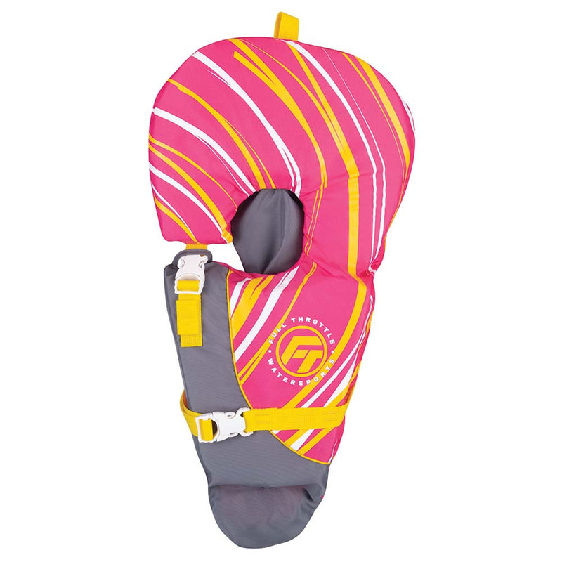 Load image into Gallery viewer, Full Throttle BabySafe Life Vest  Infant to 30lbs  Pink 10400010500015
