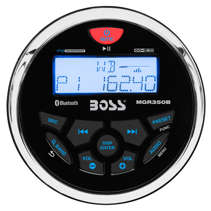 Load image into Gallery viewer, Boss Audio MGR350B Marine Stereo wAMFMBTUSB MGR350B
