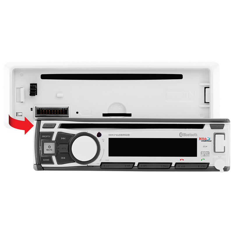 Load image into Gallery viewer, Boss Audio MR762BRGB Marine Stereo wAMFMCDBTUSB MR762BRGB
