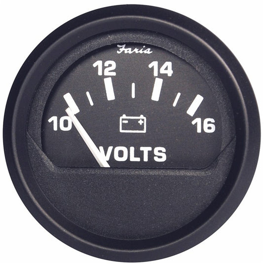 Faria Euro Black 2 Voltmeter 1016 V 12821