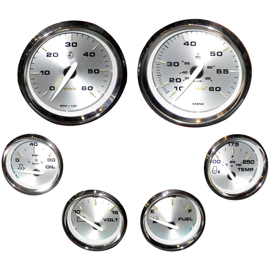 Faria Kronos Boxed Set of 6 Gauges f Inboard Motors KTF024