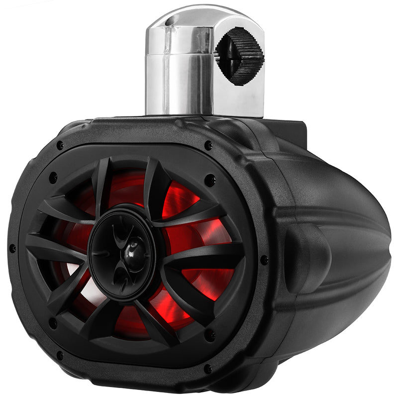 Load image into Gallery viewer, Boss Audio 6 x 9 MRWT69RGB RGB Waketower Speaker  Black MRWT69RGB
