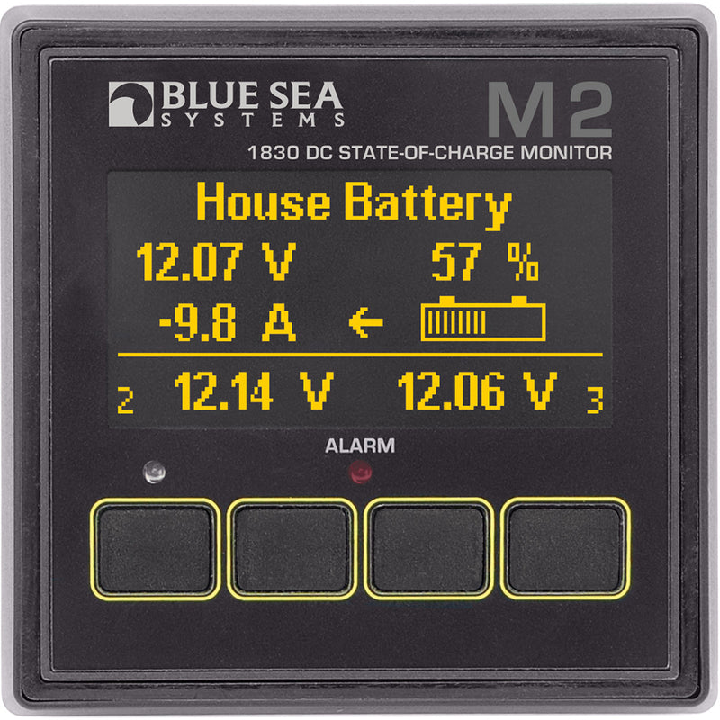 Load image into Gallery viewer, Blue Sea 1830 M2 DC SoC State of Charge Monitor 1830
