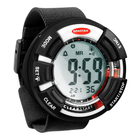Ronstan Clear Start Race Timer  65mm 2916  BlackWhite RF4050