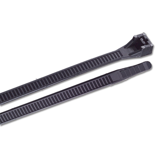 Ancor 15 UV Black Heavy Duty Cable Zip Ties  25 Pack 199259
