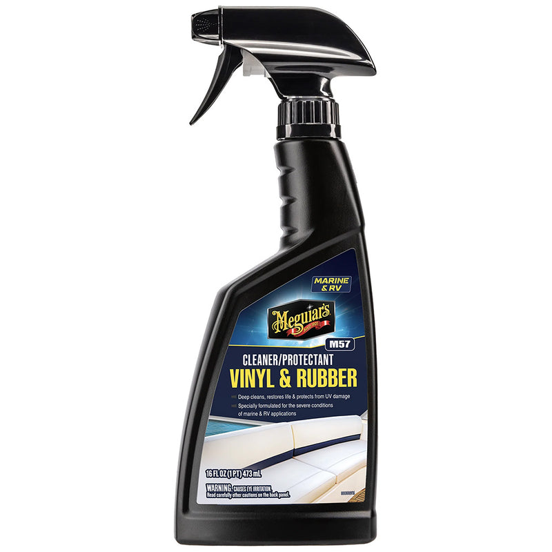 Load image into Gallery viewer, Meguiars 57 Vinyl and Rubber ClearnerConditioner  16oz M5716
