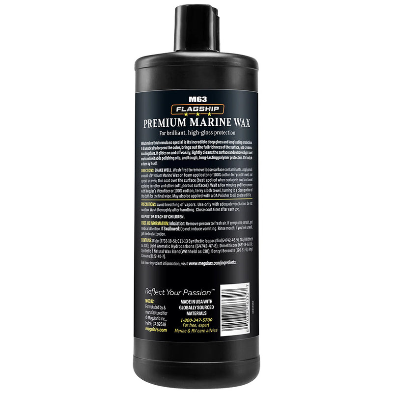Load image into Gallery viewer, Meguiars Flagship Premium Marine Wax  32oz M6332
