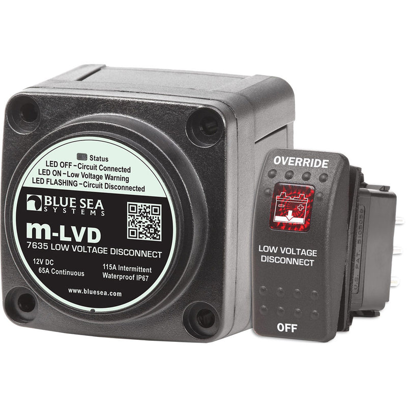 Load image into Gallery viewer, Blue Sea 7635 mLVD Low Voltage Disconnect 7635
