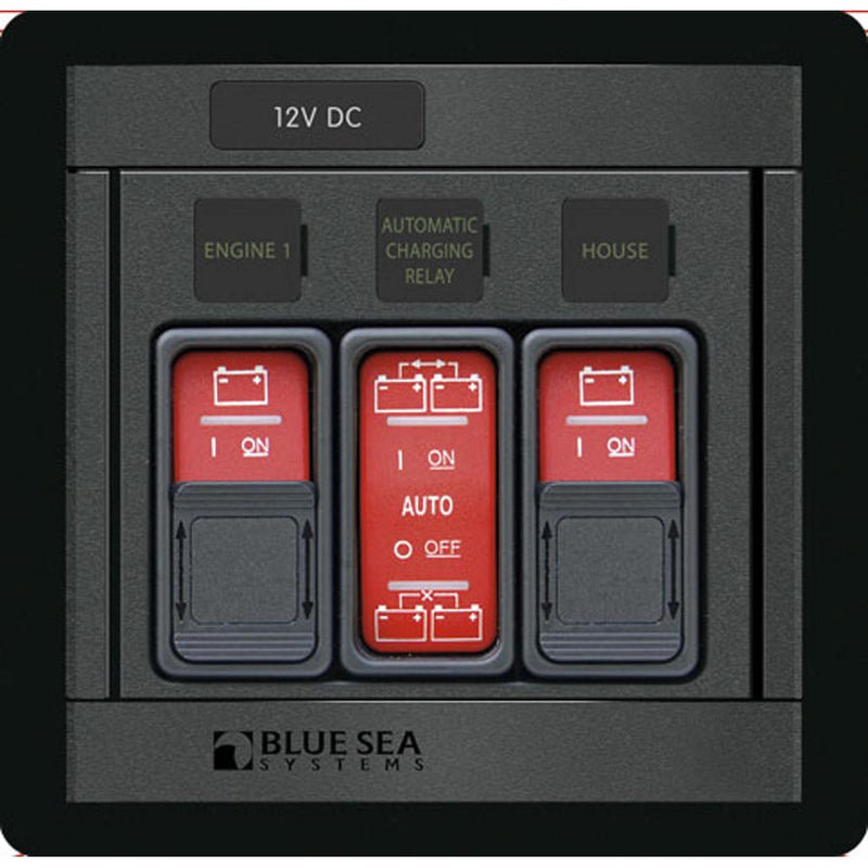 Load image into Gallery viewer, Blue Sea 1147 Remote Control Panel w22145  12146 Remote Control Contura Switch 1147
