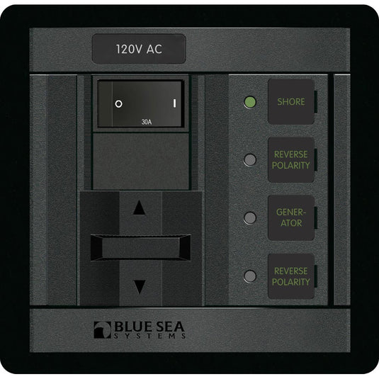 Blue Sea 1208 120V AC 2 Sources  30A 1208