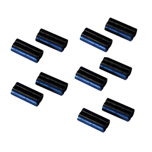 Scotty Double Line Connector Sleeves  10 Pack 1011