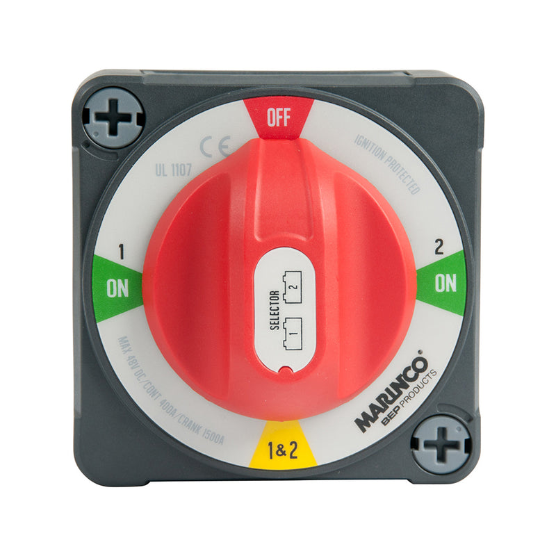 Load image into Gallery viewer, BEP Pro Installer 400A EZMount Battery Selector Switch 12BothOff 771SEZ
