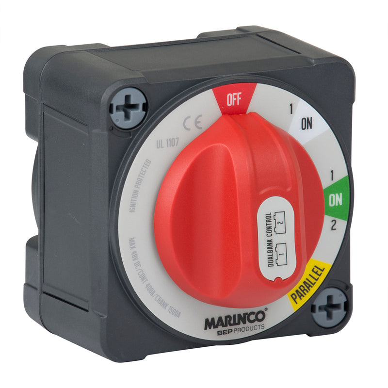 Load image into Gallery viewer, BEP Pro Installer 400a EZMount Dual Bank Control Battery Switch  MC10 772DBCEZ
