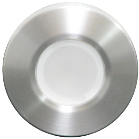 Lumitec Orbit Spectrum Flush Mount Down Light  Brushed Housing  White Dimming  RedBlue NonDimming 112507