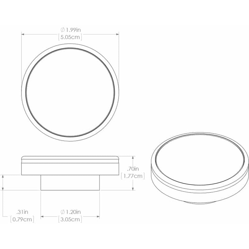 Load image into Gallery viewer, Lumitec Halo Flush Mount Down Light Spectrum RGBW  White Housing 112827
